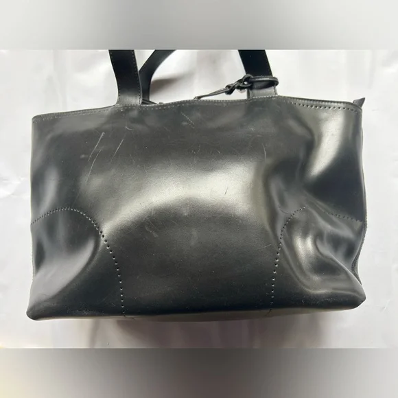 Vintage Italian Furla Black Women's Purse - Picture 4 of 9